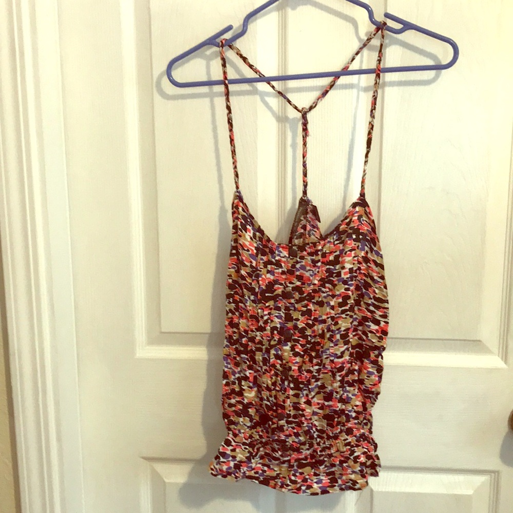 Spaghetti strap tank top